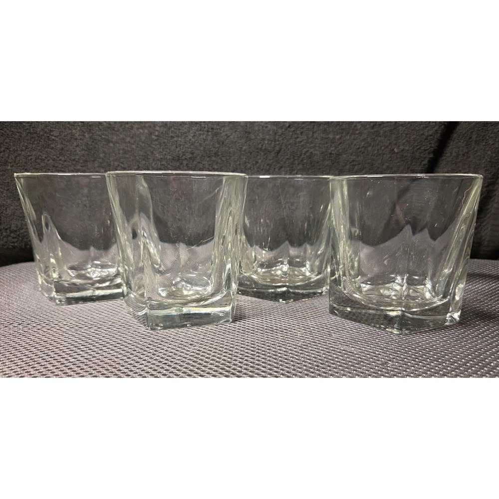 Set Of 4 Libbey Inverness 9 oz Rock Glasses 15481